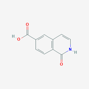molecular formula C10H7NO3 B1396733 1-Hydroxyisoquinoline-6-carboxylic acid CAS No. 1301214-60-7
