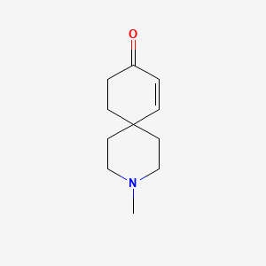 3-Methyl-3-azaspiro[5.5]undec-7-en-9-one