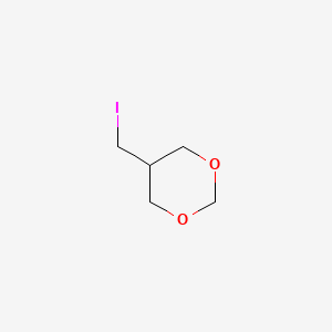 molecular formula C5H9IO2 B13967443 5-(Iodomethyl)-1,3-dioxane CAS No. 61729-00-8