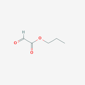 molecular formula C5H8O3 B13968139 Propyl 2-oxoacetate CAS No. 925-61-1
