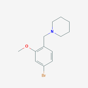 1-(4-Bromo-2-methoxybenzyl)-piperidine