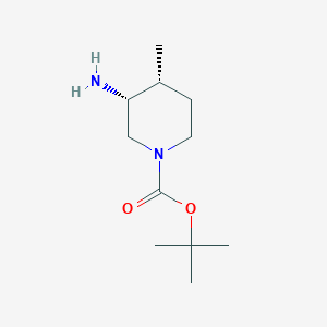 tert-butyl (3R,4R)-3-amino-4-methylpiperidine-1-carboxylate