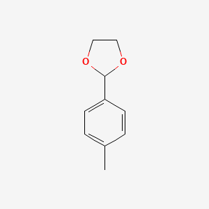 molecular formula C10H12O2 B13968457 2-(p-Tolyl)-1,3-dioxolane CAS No. 2403-51-2
