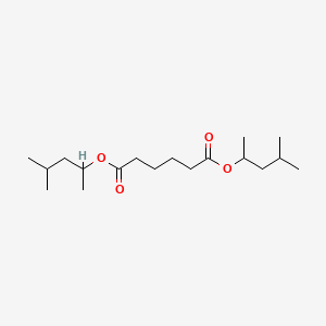 molecular formula C18H34O4 B13968512 Adipic acid, bis(1,3-dimethylbutyl) ester 
