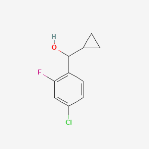 (4-Chloro-2-fluorophenyl)(cyclopropyl)methanol