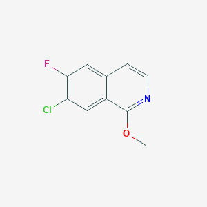 7-Chloro-6-fluoro-1-methoxyisoquinoline