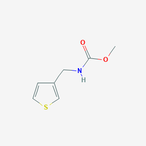 molecular formula C7H9NO2S B13968994 Methyl (thiophen-3-ylmethyl)carbamate 