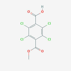 molecular formula C9H4Cl4O4 B139690 Chlorthal-monomethyl CAS No. 887-54-7