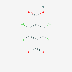 molecular formula C9H4Cl4O4 B139690 Monomethyltetrachloroterephthalate CAS No. 887-54-7