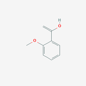 molecular formula C9H10O2 B13969409 1-(2-Methoxyphenyl)ethen-1-ol CAS No. 581799-84-0