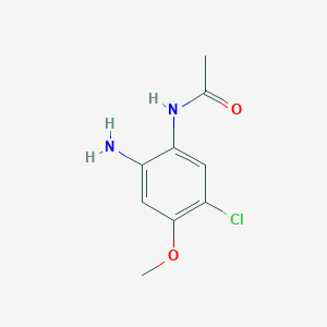 N-(2-amino-5-chloro-4-methoxyphenyl)acetamide