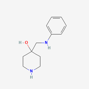 B1396961 4-[(Phenylamino)methyl]piperidin-4-ol CAS No. 1315577-16-2