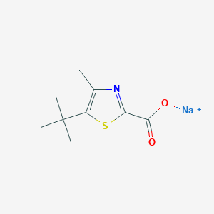 Sodium 5-tert-butyl-4-methyl-1,3-thiazole-2-carboxylate
