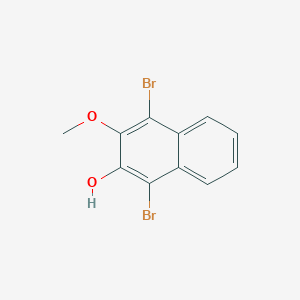 1,4-Dibromo-3-methoxynaphthalen-2-ol