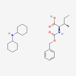 molecular formula C26H42N2O4 B1396995 Z-D-allo-Ile DCHA CAS No. 253595-73-2