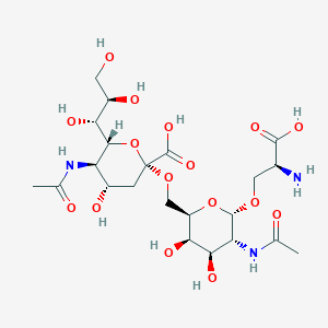 molecular formula C22H37N3O16 B013970 STn Epitope CAS No. 114661-01-7