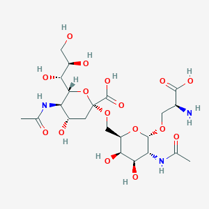 molecular formula C₂₂H₃₇N₃O₁₆ B013970 STn Epitope CAS No. 114661-01-7
