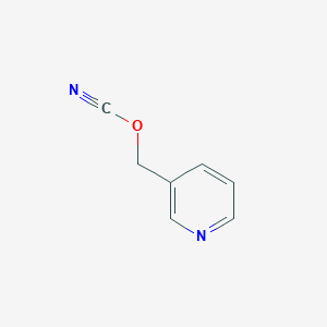 molecular formula C7H6N2O B13970027 (Pyridin-3-yl)methyl cyanate CAS No. 231958-33-1