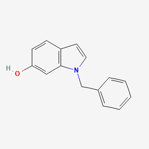 molecular formula C15H13NO B13970064 1-benzyl-1H-indol-6-ol 