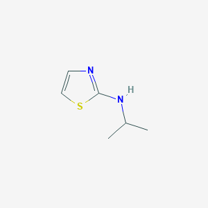 molecular formula C6H10N2S B13970255 N-(1-Methylethyl)-2-thiazolamine CAS No. 2206-28-2