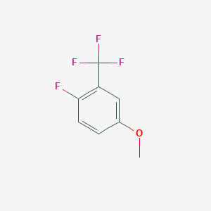 molecular formula C8H6F4O B139703 2-Fluoro-5-methoxybenzotrifluoride CAS No. 127271-65-2