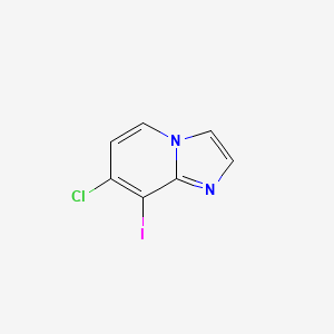 7-Chloro-8-iodoimidazo[1,2-a]pyridine