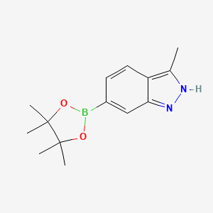 molecular formula C14H19BN2O2 B1397046 3-Methylindazole-6-boronic acid pinacol ester CAS No. 1227911-51-4