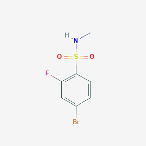 4-bromo-2-fluoro-N-methylbenzenesulfonamide