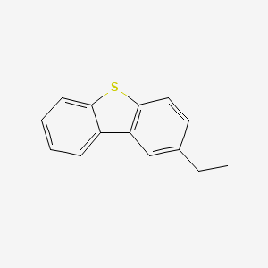 molecular formula C14H12S B13970596 2-Ethyldibenzothiophene CAS No. 89816-98-8