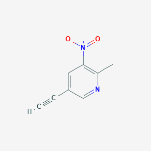 5-Ethynyl-2-methyl-3-nitropyridine