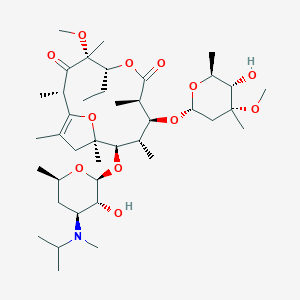 molecular formula C40H69NO12 B139708 Mitemcinal CAS No. 154738-42-8