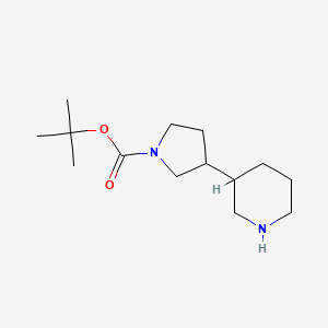 Tert-butyl 3-(piperidin-3-YL)pyrrolidine-1-carboxylate