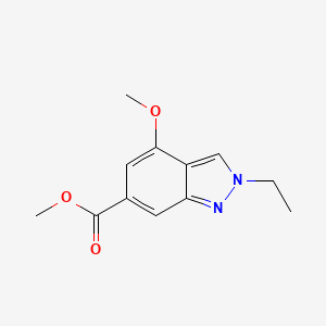Methyl 2-ethyl-4-methoxy-2h-indazole-6-carboxylate