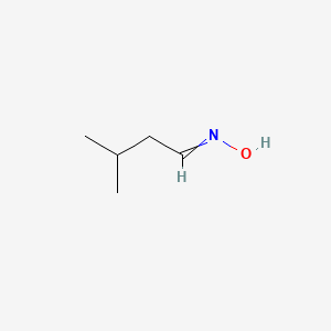 molecular formula C5H11NO B13970891 Butanal, 3-methyl-, oxime CAS No. 5775-74-6
