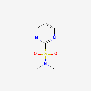 molecular formula C6H9N3O2S B13970895 N,N-dimethylpyrimidine-2-sulfonamide 