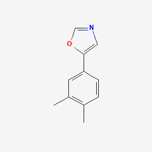 5-(3,4-Dimethylphenyl)oxazole