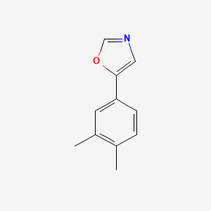 5-(3,4-Dimethylphenyl)-1,3-oxazole