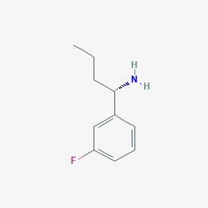 molecular formula C10H14FN B13970942 (S)-1-(3-fluorophenyl)butylamine 