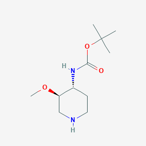 trans-4-(Boc-amino)-3-methoxypiperidine