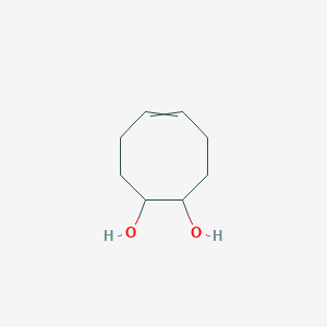 molecular formula C8H14O2 B13971000 cyclooct-5-ene-1,2-diol 
