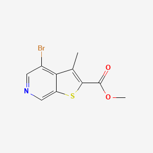 Methyl 4-bromo-3-methylthieno[2,3-C]pyridine-2-carboxylate