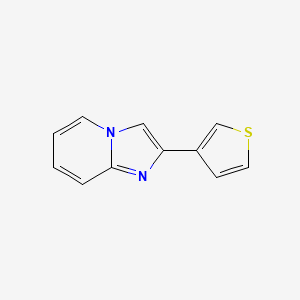 2-(Thiophene-3-yl)imidazo[1,2-a]pyridine