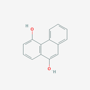 molecular formula C14H10O2 B13971143 Phenanthrene-4,10-diol CAS No. 364080-30-8