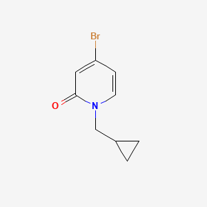 4-Bromo-1-(cyclopropylmethyl)pyridin-2(1H)-one