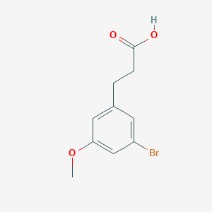3-(3-Bromo-5-methoxyphenyl)propanoic acid