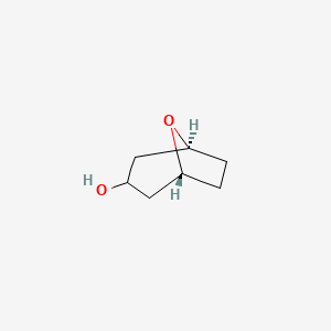 molecular formula C7H12O2 B1397151 exo-8-Oxabicyclo[3.2.1]octan-3-ol CAS No. 343963-51-9