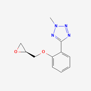 (S)-2-methyl-5-(2-(oxiran-2-ylmethoxy)phenyl)-2H-tetrazole