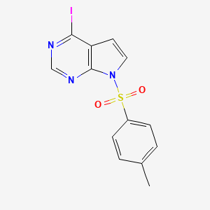 4-Iodo-7-[(4-methylphenyl)sulfonyl]-7H-pyrrolo[2,3-D]pyrimidine