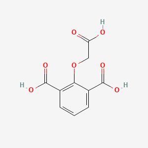 molecular formula C10H8O7 B13971730 2-(Carboxymethoxy)isophthalic Acid 