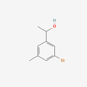 molecular formula C9H11BrO B13971828 1-(3-Bromo-5-methylphenyl)ethanol 